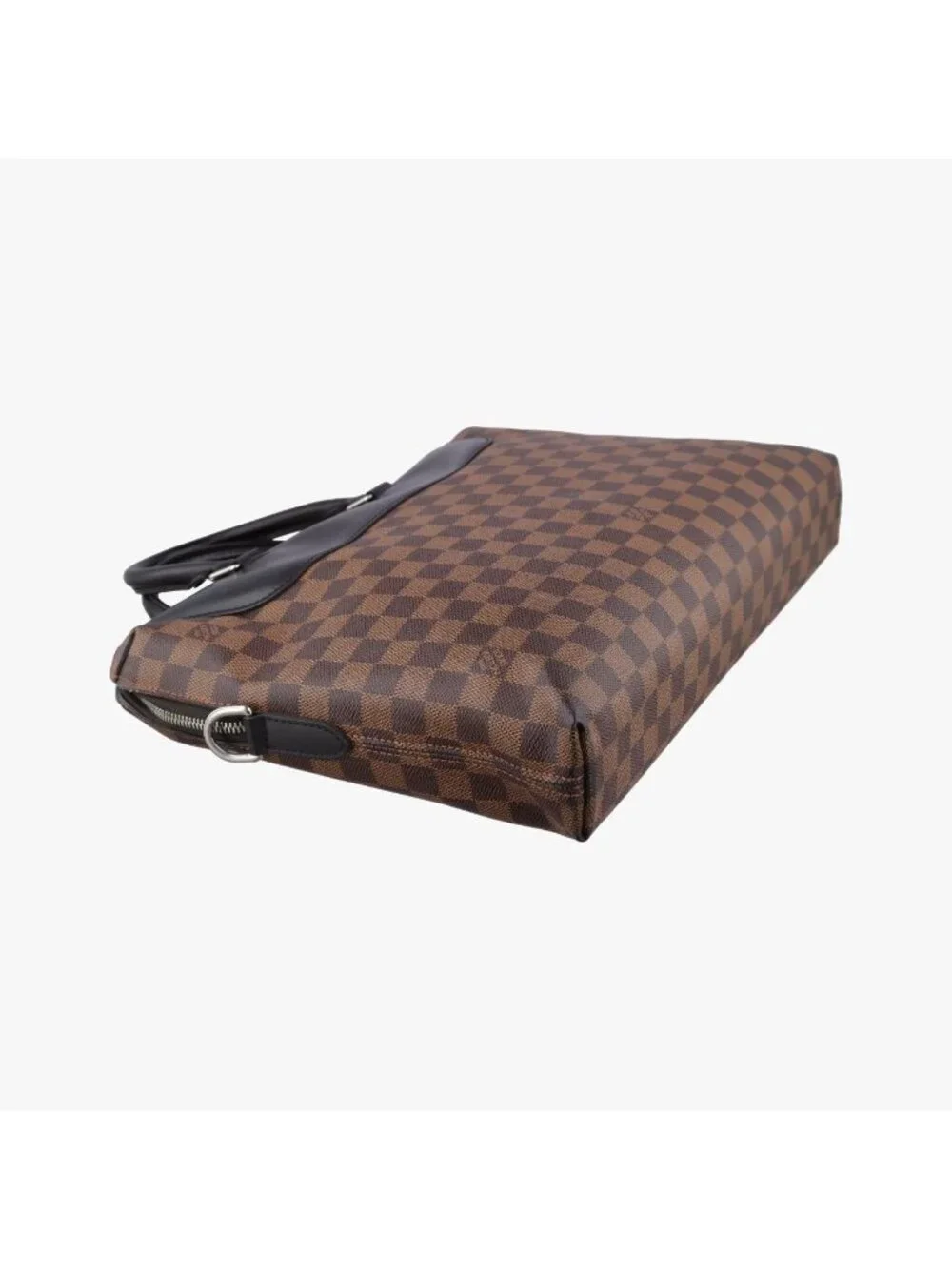 Louis Vuitton Pdj Porte Documents Jules Ebene Noir Damier Canvas Leather